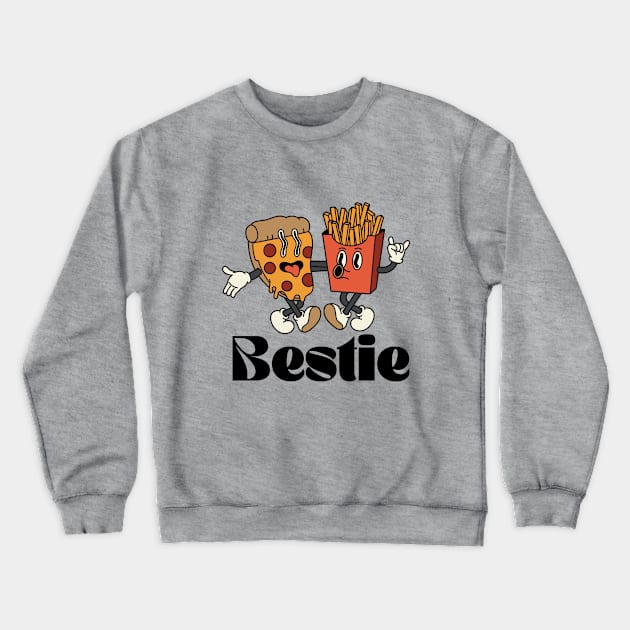 Bestie food Crewneck Sweatshirt by adrianasalinar